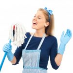 green cleaning with baking soda