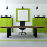 clean and green office